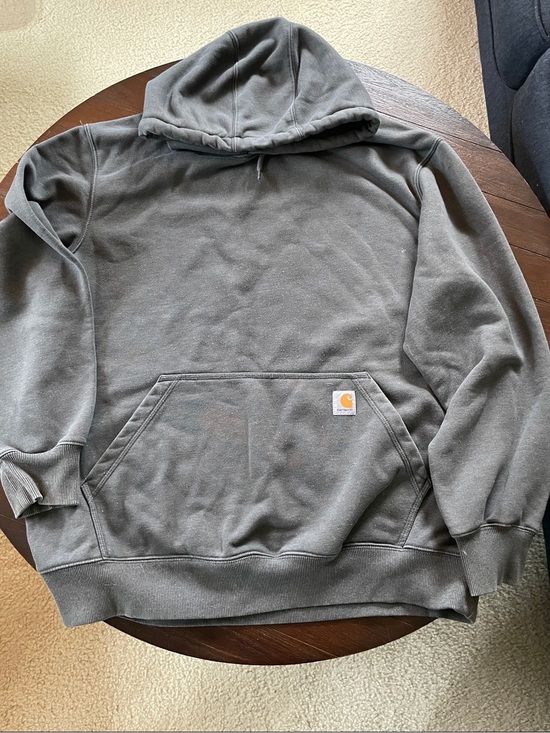 Carhartt Other - Carhartt Charcoal Gray Heavyweight Hooded Sweatshirt